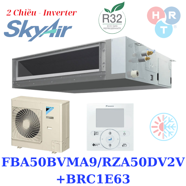 Điều Hòa Daikin Skyair FBA50BVMA9/RZA50DV2V+BRC1E63
